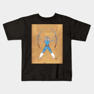 Vitruvian Spiral Kids T-Shirt